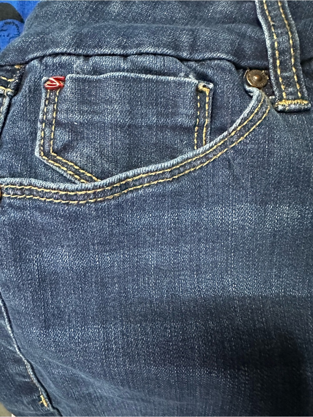 Seven Women’s Dark Blue Stretch Skinny Jeans - Picture 5 of 9